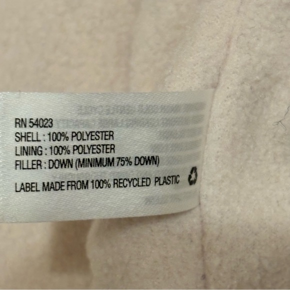 GAP Baby Girls Warmest Down Fill Puffer Snowsuit Size 6-12 Months - Picture 12 of 12